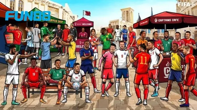 Các đội tuyển đấu tranh tại World Cup