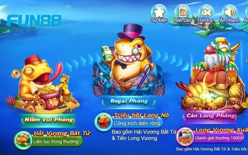 Hãy chọn và nghiên cứu luật chơi bắn cá đổi thưởng muốn trải nghiệm